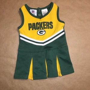 NFL Greenbay Packers Cheer Outfit size 12months